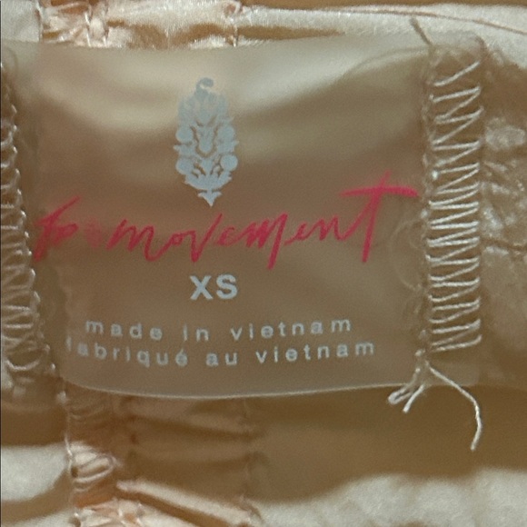 Free People Way Home Packable Jacket Peach Size XS - Picture 9 of 10